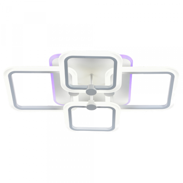 Люстра светодиодная Profit Light 18070/4 WHT 108W+10W 3000-6000K пульт (18040/4)