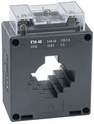 Трансформатор тока ТТИ-40 400/5А кл. точн. 0.5 без шины 5В.А IEK