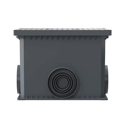 Колодец смотровой для двустенных труб 335х240х255 (50-125мм) DKC