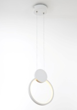 Подвесной светильник LED4U 8574 WT белый, 20Вт, 3000-6000K, без пульта, 1320*200*20мм