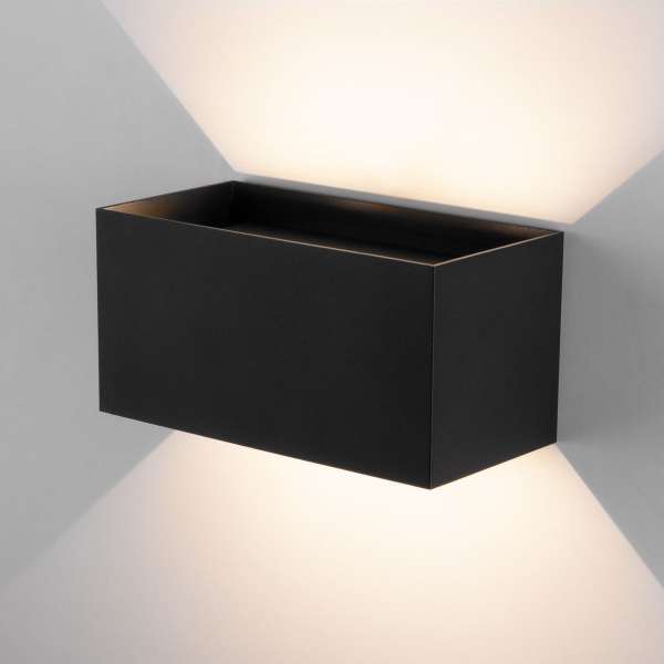 Светильник садово-парковый со светодиодами WINNER DOUBLE LED черный Elektrostandard 35137/W 12W 4000