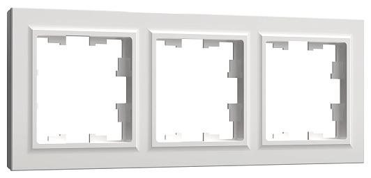 Рамка 3 поста РУ-3-БрБ белый BRITE IEK