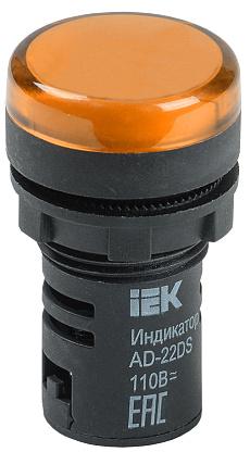 Арматура светосигнальная AD-22DS 230В желт. IEK
