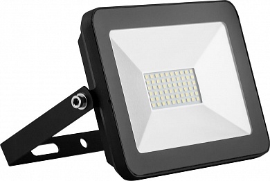 Прожектор светодиодный SAFFIT 2835SMD 30W 6400K  AC220V/50Hz IP65 черный SFL90-30