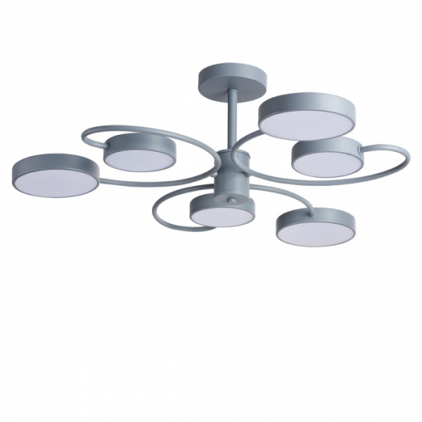 Люстра потолочная Lumion Evin 5656/90CL серый LED 90W 220V