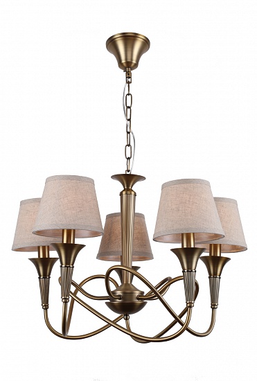 Подвесная люстра Escada 656/5S 5*E14 Antique brown