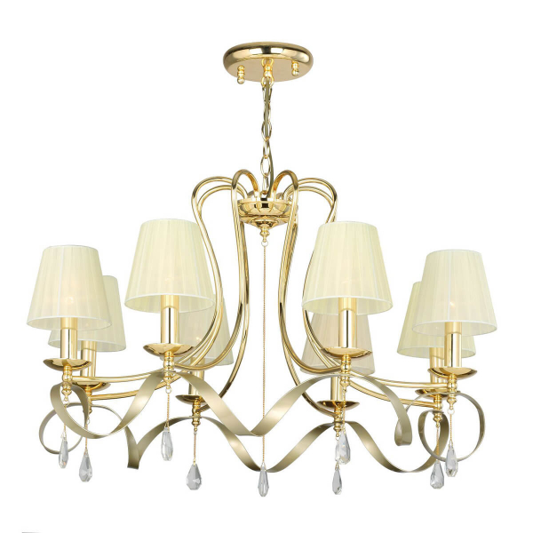 Подвесная люстра Favourite Amabilis 2596-8P D805 H520/1600 8*E14x40W excluded