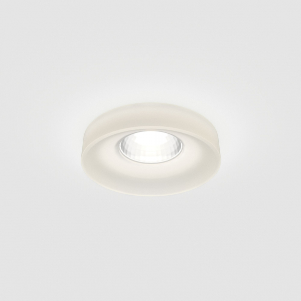 Встраиваемый точечный светодиодный светильник Elektrostandard 15268/LED прозрачный