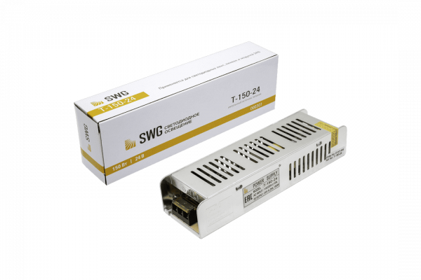 Блок питания компактный (узкий), 150 W, 24V, T-150-24 SWG