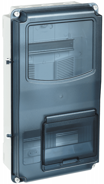 Корпус IEK ЩУРн-П 3/12 Krepta 5 IP66 PC пластик