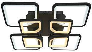 Светильник управляемый светодиодный Decor black 2010 220W 3000-6500K Ф610х120 ММ