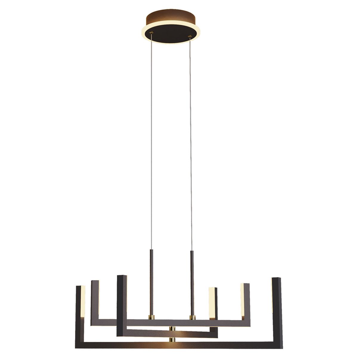 Подвесная светодиодная люстра Lussole Loft LSP-7009 28W 3000K