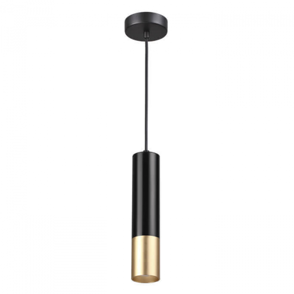 Подвесной светильник Odeon Light Hightech Kiko GU10 1*50W 3876/1L ODL19 265 черный с золотом