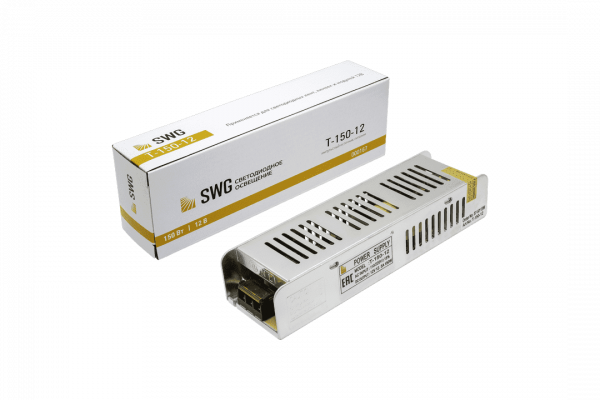 Блок питания компактный (узкий) 150 W 12V T-150-12 SWG