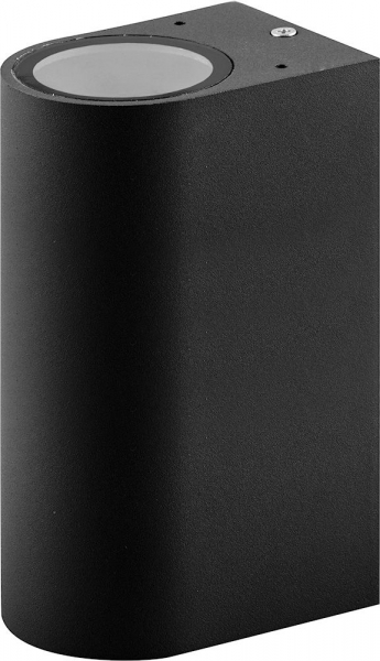 Светильник уличный, «Бостон», Feron DH015 2*35W, GU10, 230V, IP54, черный, на стену, 92*68*150мм