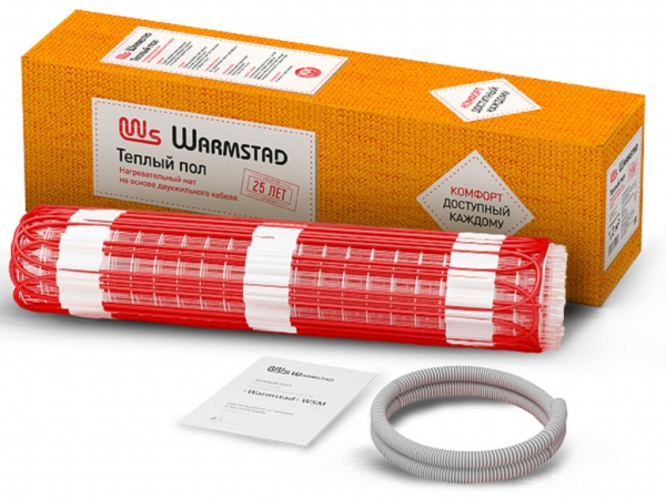 Мат нагревательный  "Warmstad" WSM-400-2,70 400Вт/2,7кв.м