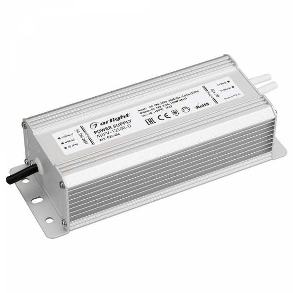 Блок питания ARPV-12100-D (12V, 8.3A, 100W) 26434