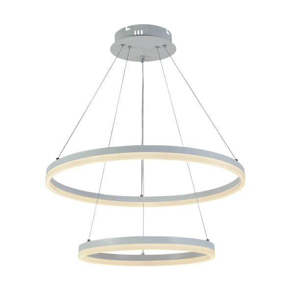 Подвесная светодиодная люстра ProfitLight 6035/2 WHT 116W