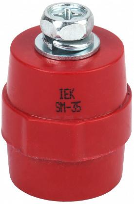 Изолятор SM35 (M8) силовой с болтом IEK