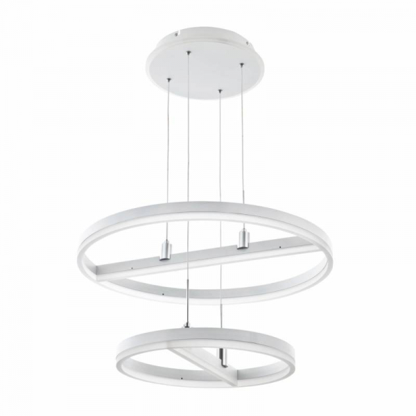 Подвесной светильник MODESTYLE MS.1754.600.400 белый 120W 600*350-1200мм 3000-6000К пульт