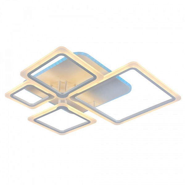 Люстра светодиодная Profit Light 8050/4 WHT 106W+14W RGB 3000-6000K пульт