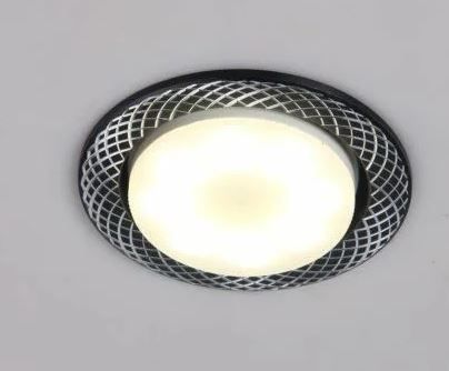 Светильник потолочный алюминиевый MaxLight GX53 черный CAST 74 BLACK