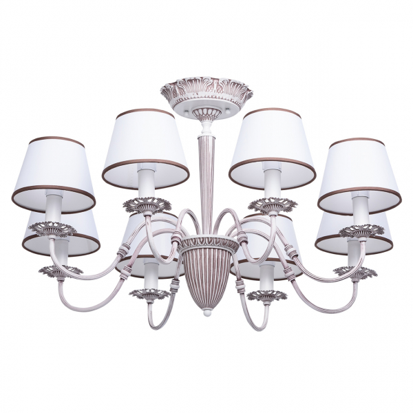 Потолочная люстра MW-Light Августина 3 8*E14 D740 H450мм