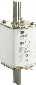 Вставка плавкая ППНИ-35 200А габарит 1 IEK
