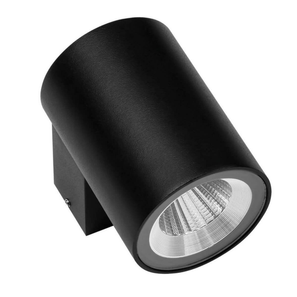Уличный настенный светодиодный светильник Lightstar Paro LED 8W 600LM 24G 3000K IP65 черный