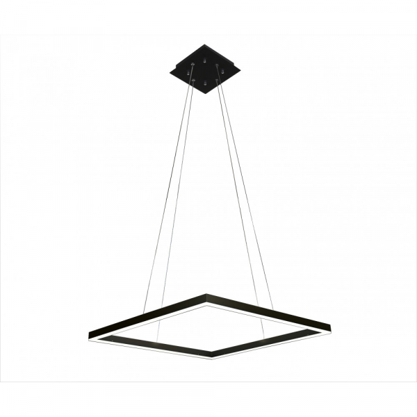 Подвесной светодиодный светильник Kink Light Альтис LED 36W 600*600*1100мм черный
