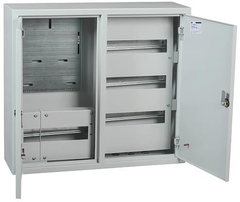 Щит учетно-распределительный навесной ЩУРн-3/48зо IP31 замок окно IEK