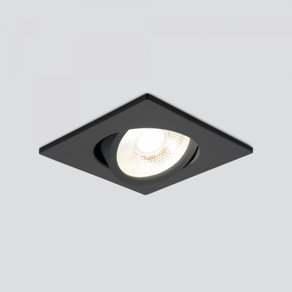 Встраиваемый точечный светильник Elektrostandard 15273/LED 5W 4200K BK черный