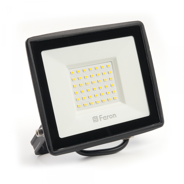 Прожектор светодиодный Feron 2835 SMD 50W 6400K IP65 AC230V/50Hz черный LL-921