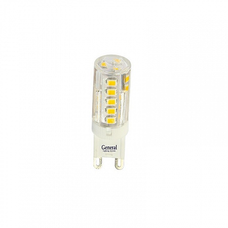 Лампа General GLDEN-G9-5Вт-P-220В-6500K пластик