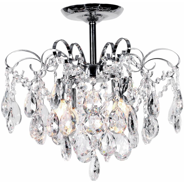 Потолочная люстра Escada Crown 1113/4PL Chrome E27 4*60W