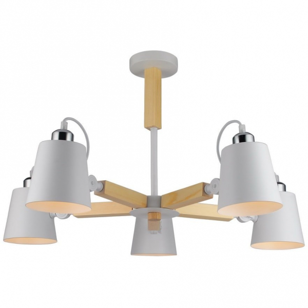 Люстра потолочная Arte Lamp OSCAR A7141PL-5WH