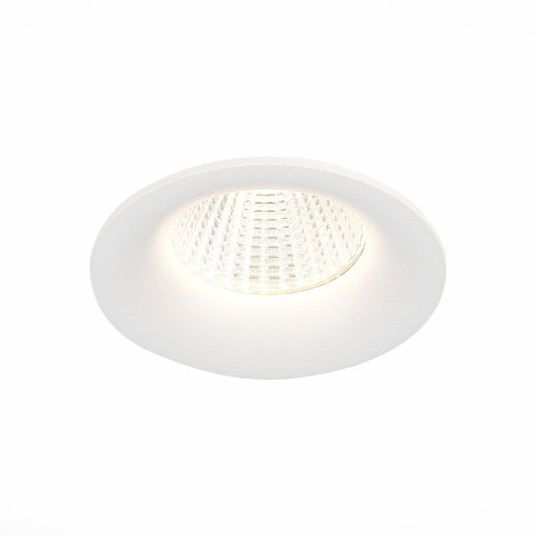 Светильник встроенный Белый LED 1х10W 3000К 900Lm Ra>90 38o IP20 D85хH75 170-240V