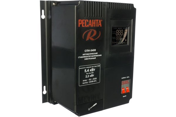 Стабилизатор напряжения РЕСАНТА СПН-5400