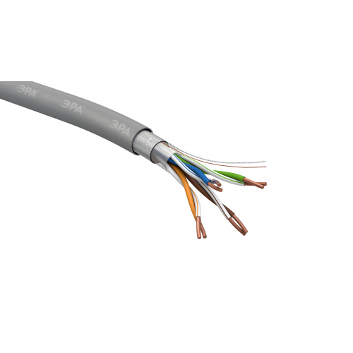 Кабель витая пара F/UTP 4x2x24 AWG Cat5e CU PVC 305 м SIMPLE ЭРА
