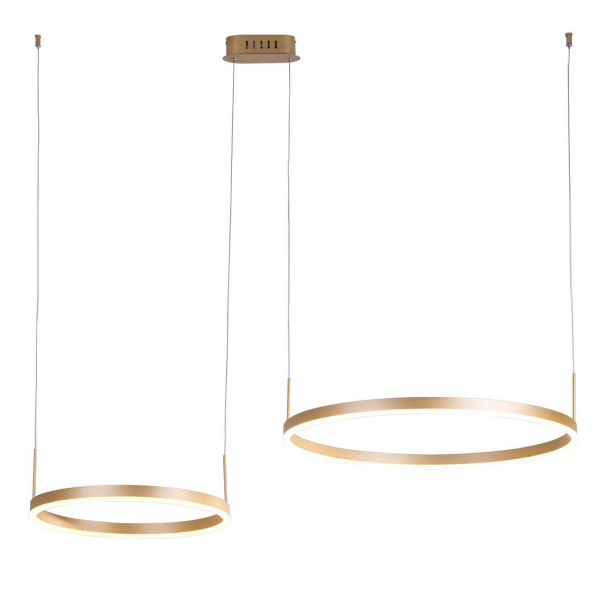 Подвесной светодиодный светильник Kink Light Тор 08219,33P LED 60W 3000K w90х60 d40+60 h110 пульт