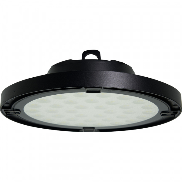 Светильник складской Feron AL1004 IP65 100W 120° 6400K 11000lm, черный 230*230*88мм