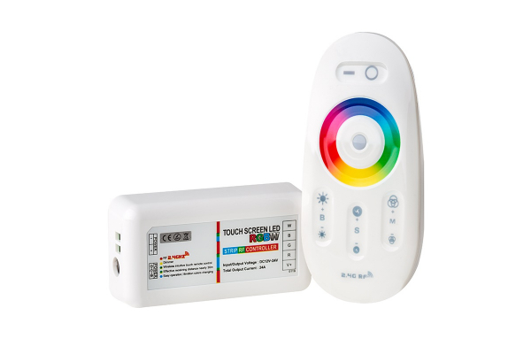 RGBW-контроллер 4L-RGBW-RF-24A Sens 12-24V 24A (288W)