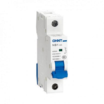 Выключатель автоматический модульный 1п C 6А 6кА NB1-63 (R) CHINT