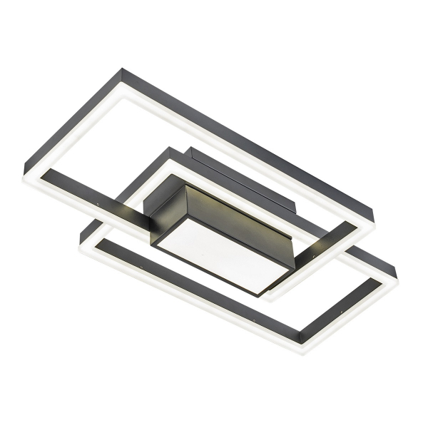 Потолочная светодиодная люстра Escada 10242/3LED Black 90W 3000/4000/6500K пульт ДУ