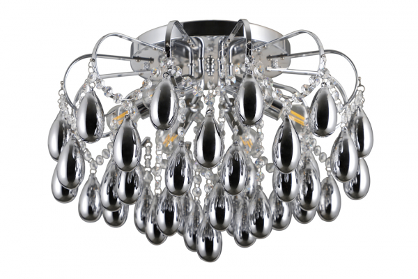 Люстра потолочная Escada 660/6P 6*E14 470*470*340мм Chrome