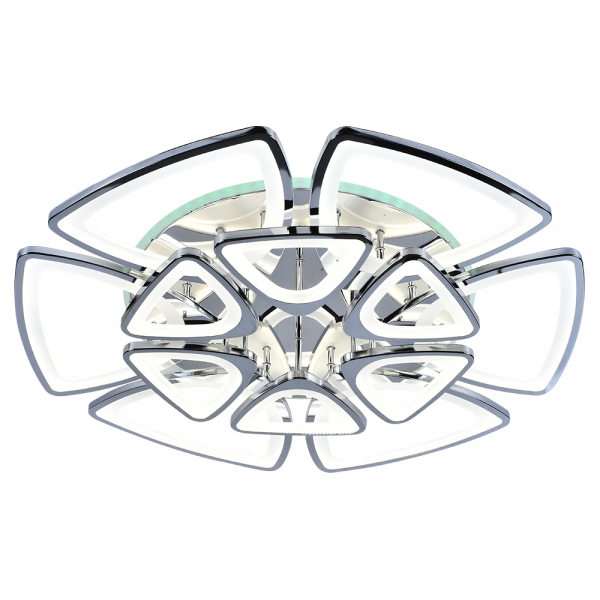 Люстра светодиодная Profit Light 1264/6+6 CHR 342W+15W RGB 3000-6500K пульт