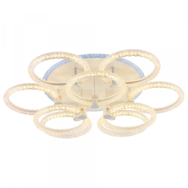 Люстра светодиодная Profit Light 8024/6+3 WHT 162W+10W RGB