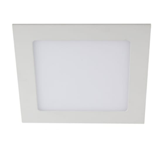 Светильник ЭРА LED 2-18-4K светодиодный квадратный LED 18W 220V 4000K