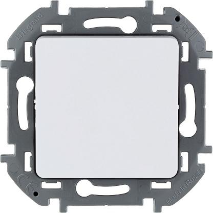 Переключатель промежуточный винтовые клеммы 10 AX 250 В белый  INSPIRIA Leg