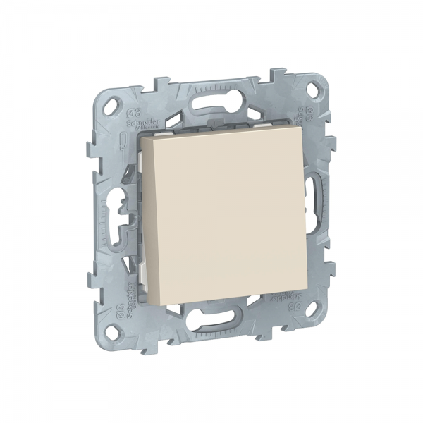*Механизм выключателя 1-кл 2 мод СП Unica New IP21 250В 10АХ бех SchE